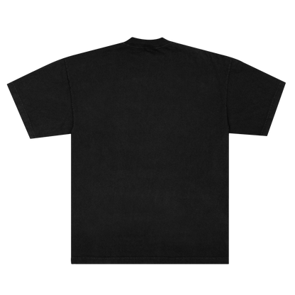 Superheroes Tee (Black) collab with Saint Brown